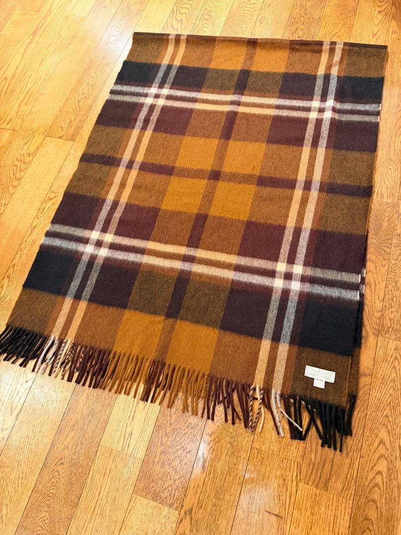 定価9.4万【Joshua Ellis】ジョシュアエリス 大判カシミヤストール