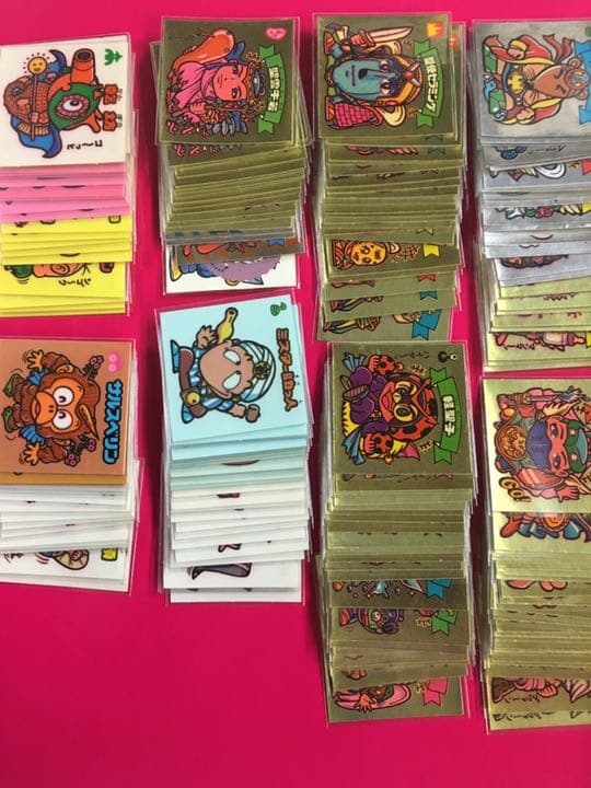 旧ビックリマン　1〜16弾　天使、お守りバラ売り　美品〜完品級