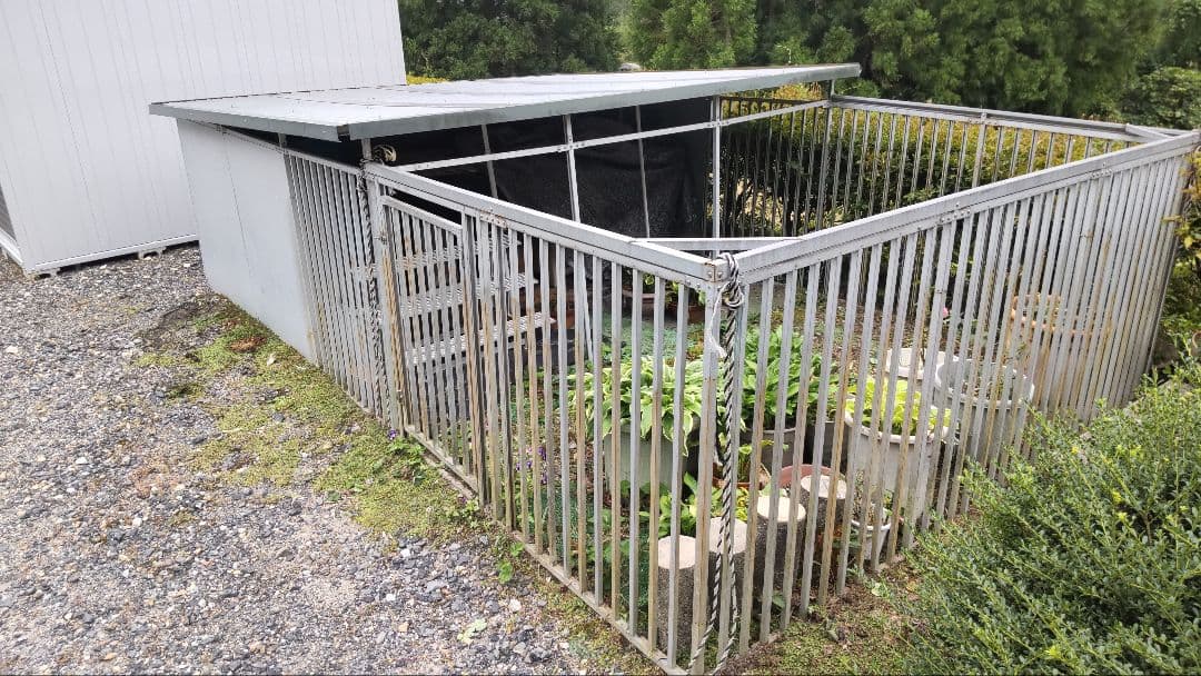 犬　屋外用サークル　ケージ 小屋