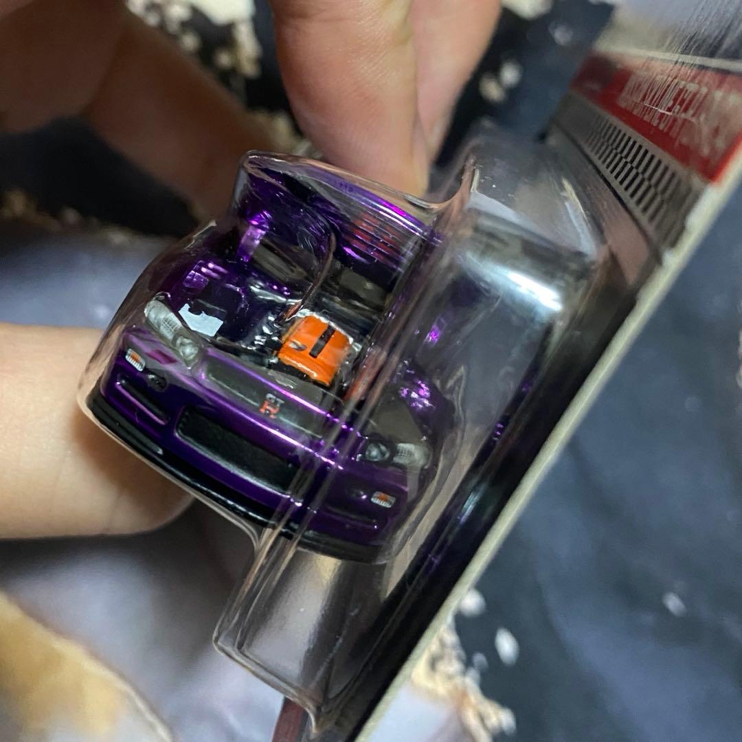 ミニカー Hot Wheels RLC Nissan Skyline GT-R (R34)