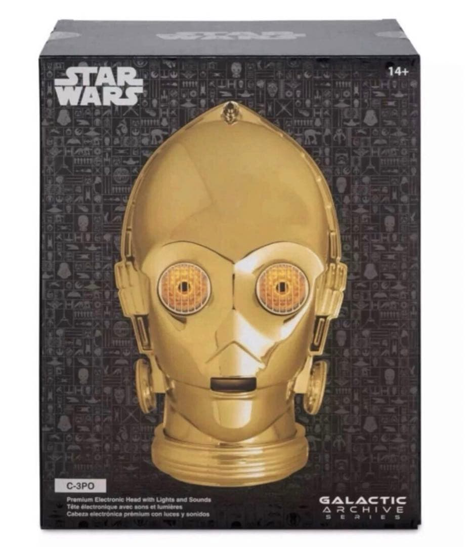 スターウォーズ C-3POヘッド 1/1スケール　レア　希少　日本未発売