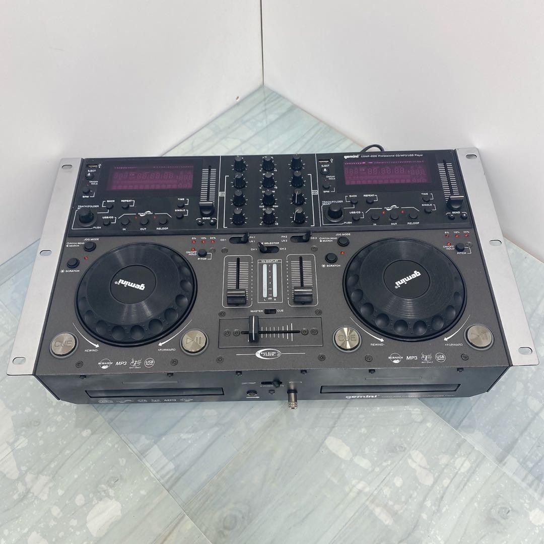 GEMINI CDMP-6000 ジェミナイDJターンテーブルCDMP3 CDJ