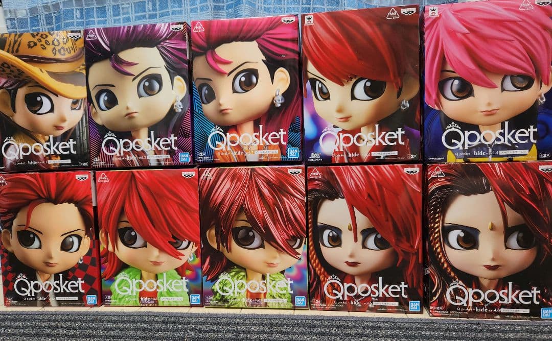 hide Qposket フィギュア 10体セット