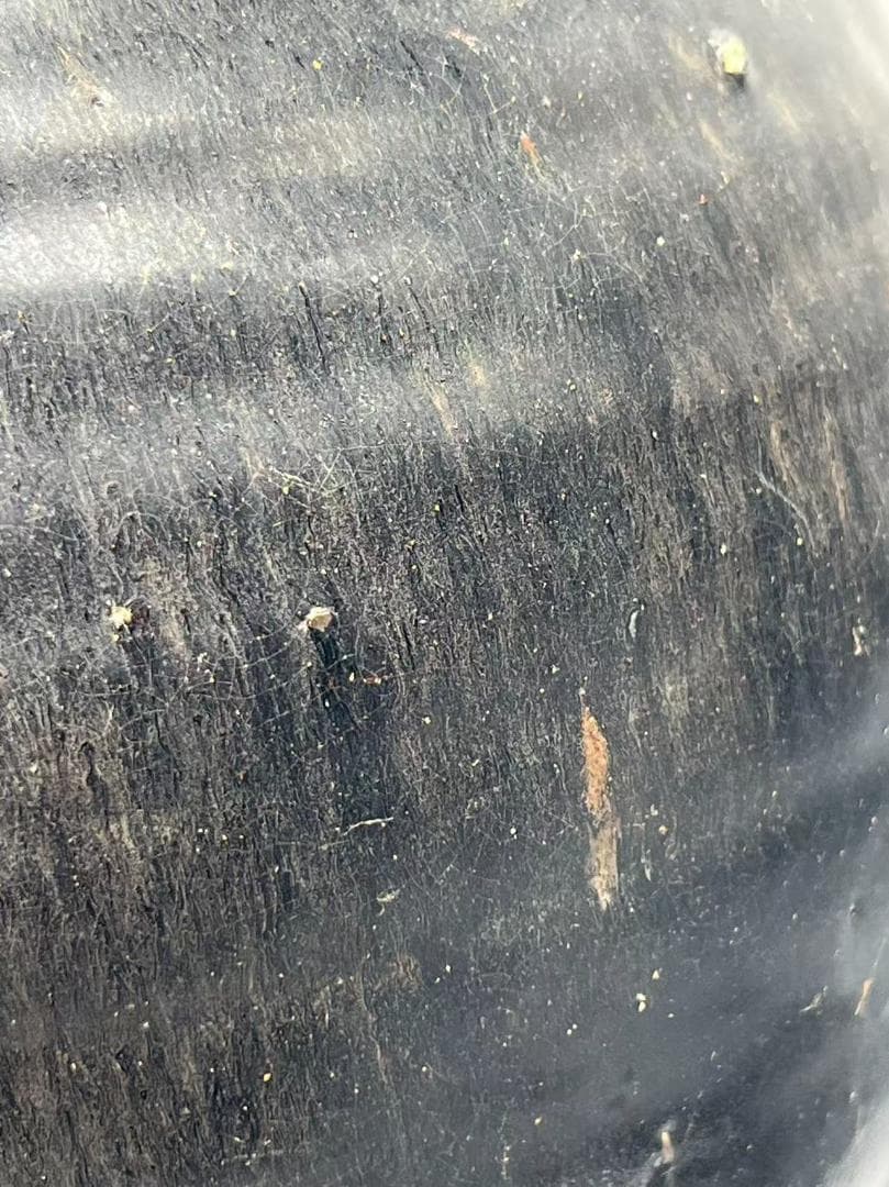 宋時代　贛州窯黑陶大壺 黑陶大瓶 李朝15世紀　高麗　黒陶大壺(B-52)