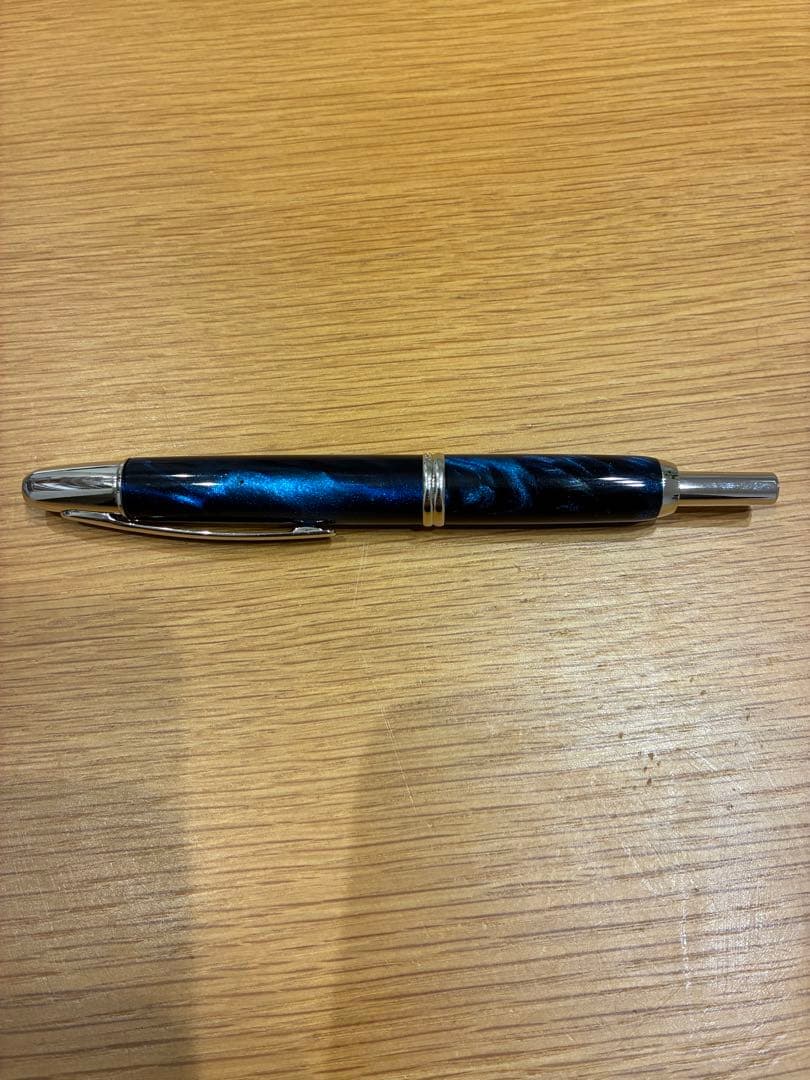 パイロット（PILOT）万年筆 キャップレスSE マーブルブルー/ペン種:EF