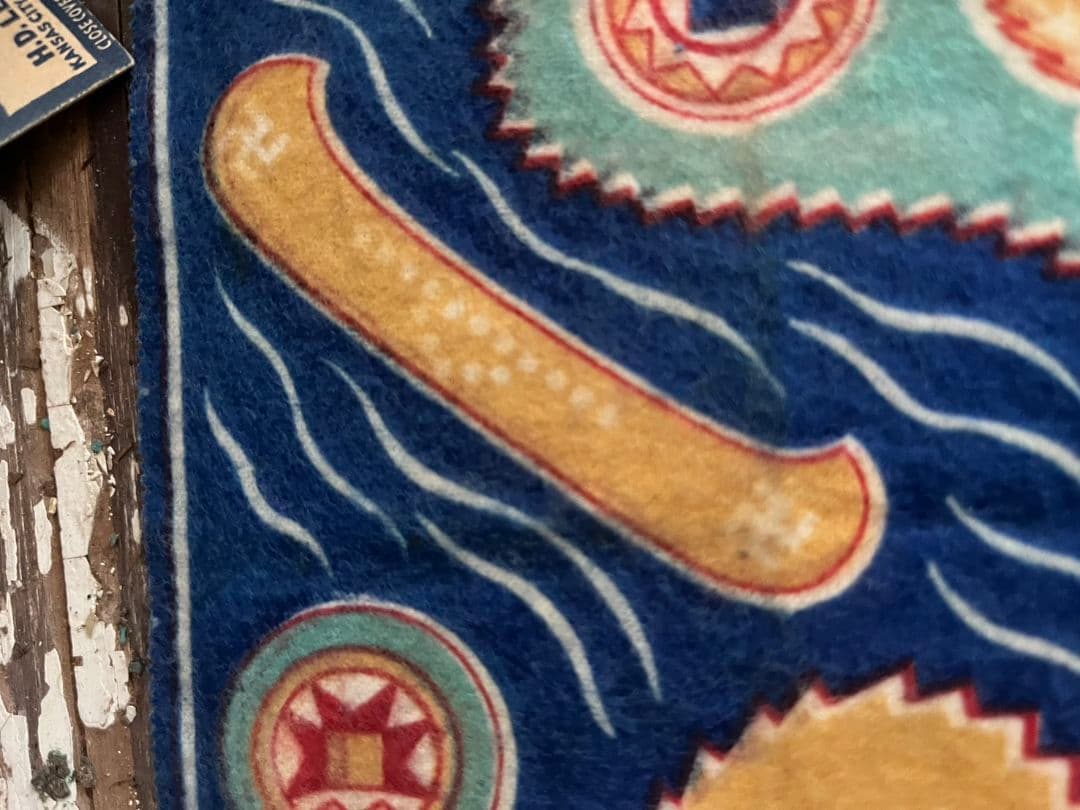 卍 Antique シガーフェルト ネイティブアメリカン スワスティカ