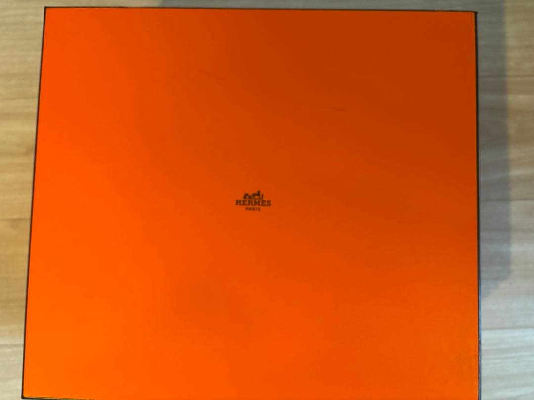 エルメス　オレンジボックス　空箱　ガーデンパーティー　095