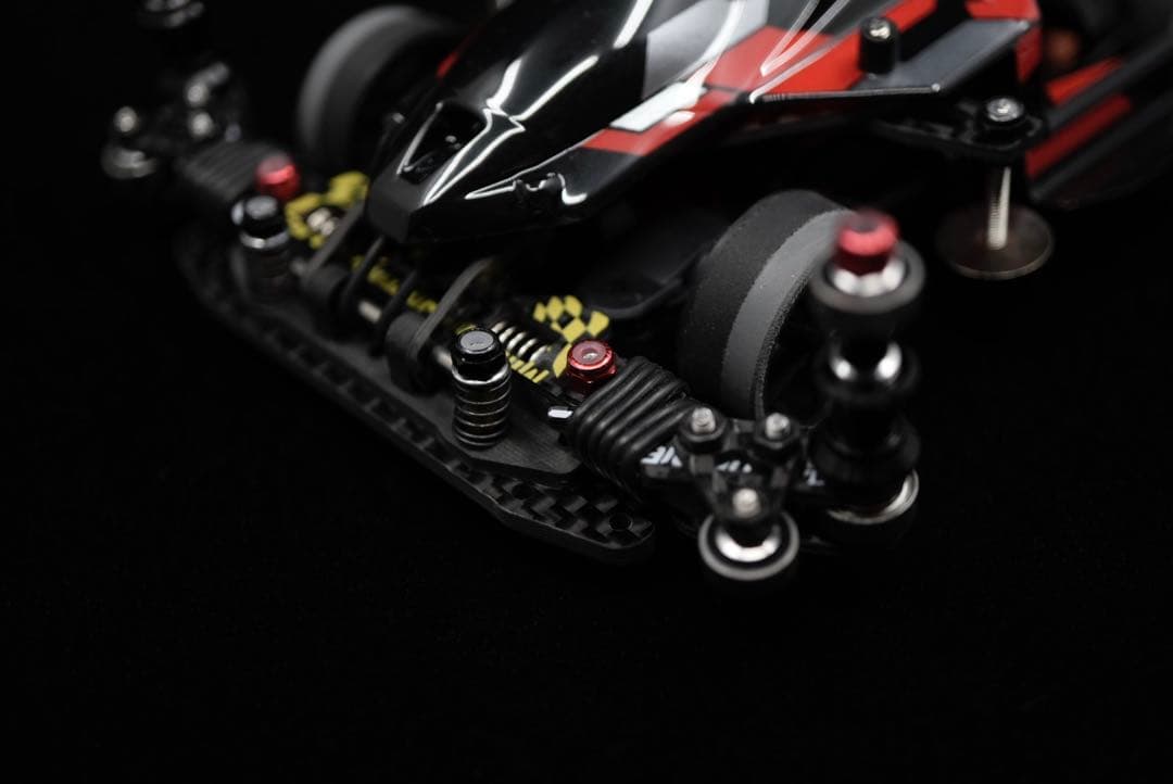 ミニ四駆 MSフレキ 完成マシン 紅機甲Ver. 海外優勝仕様