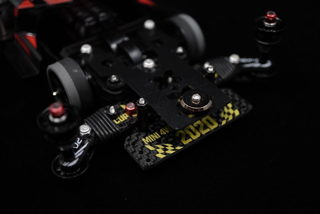 ミニ四駆 MSフレキ 完成マシン 紅機甲Ver. 海外優勝仕様