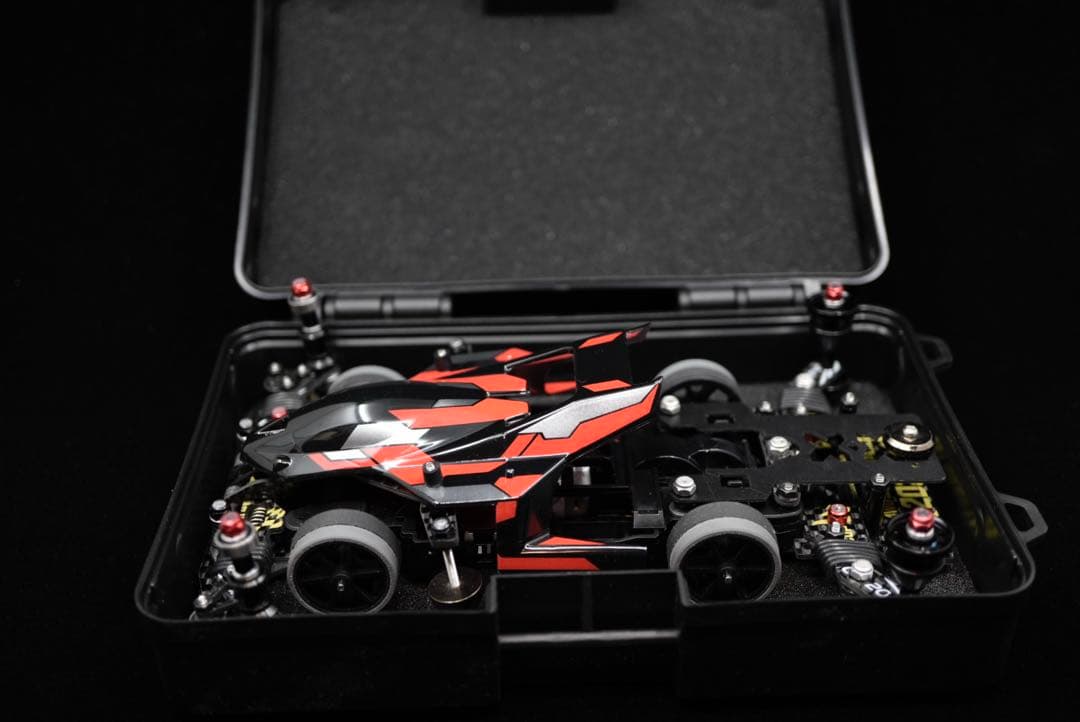 ミニ四駆 MSフレキ 完成マシン 紅機甲Ver. 海外優勝仕様