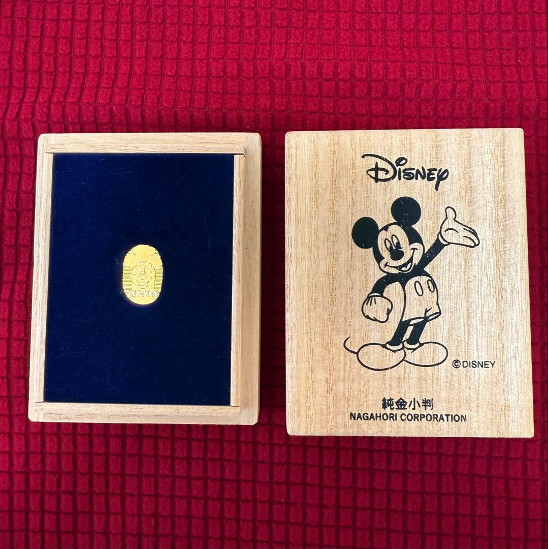 ディズニー 100周年記念ミッキーマウス 純金小判  コレクション