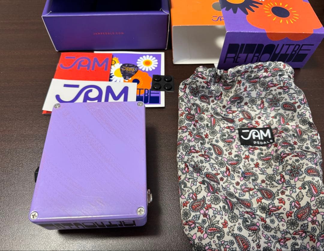 JAM PEDALS RetroVibe MK3 カスタムショップAged加工
