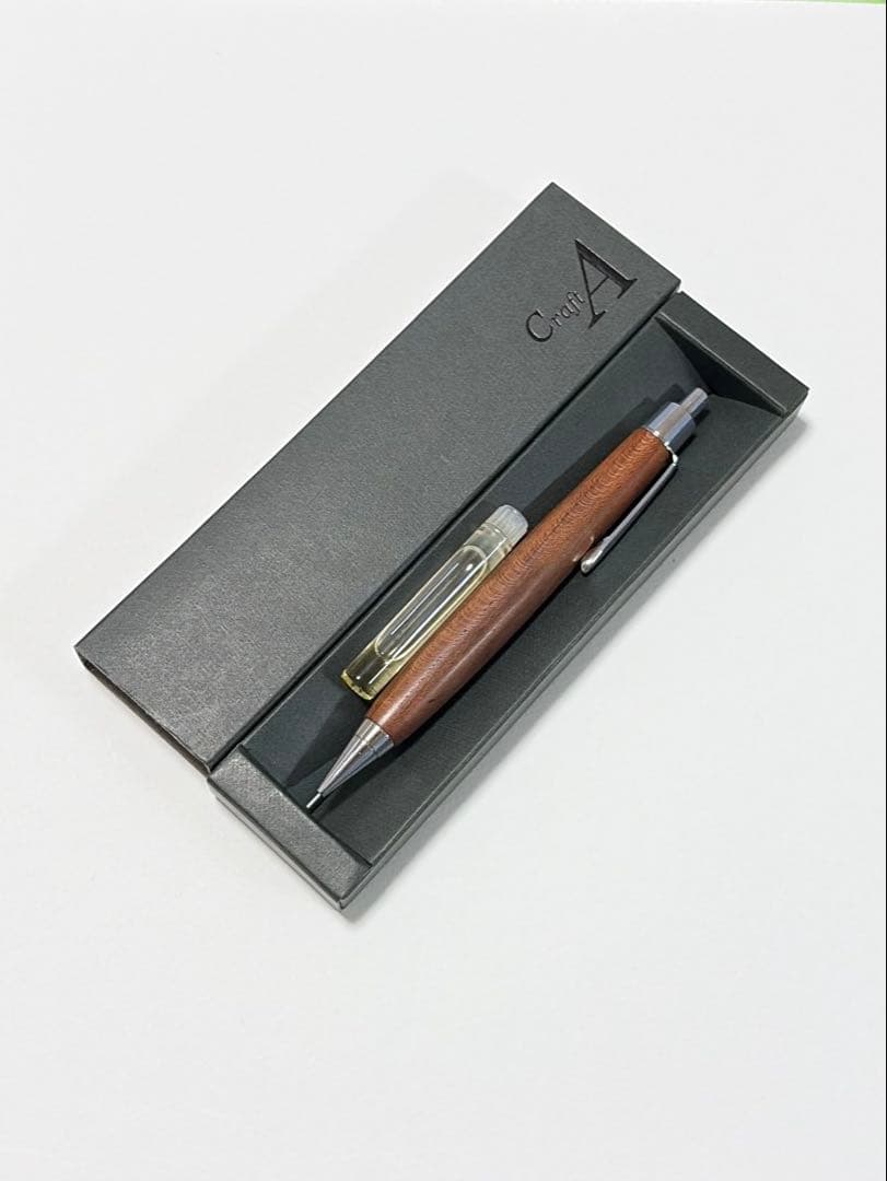 クラフトA カンヒ桜　木軸シャープペンシル0.5 CraftA MP202