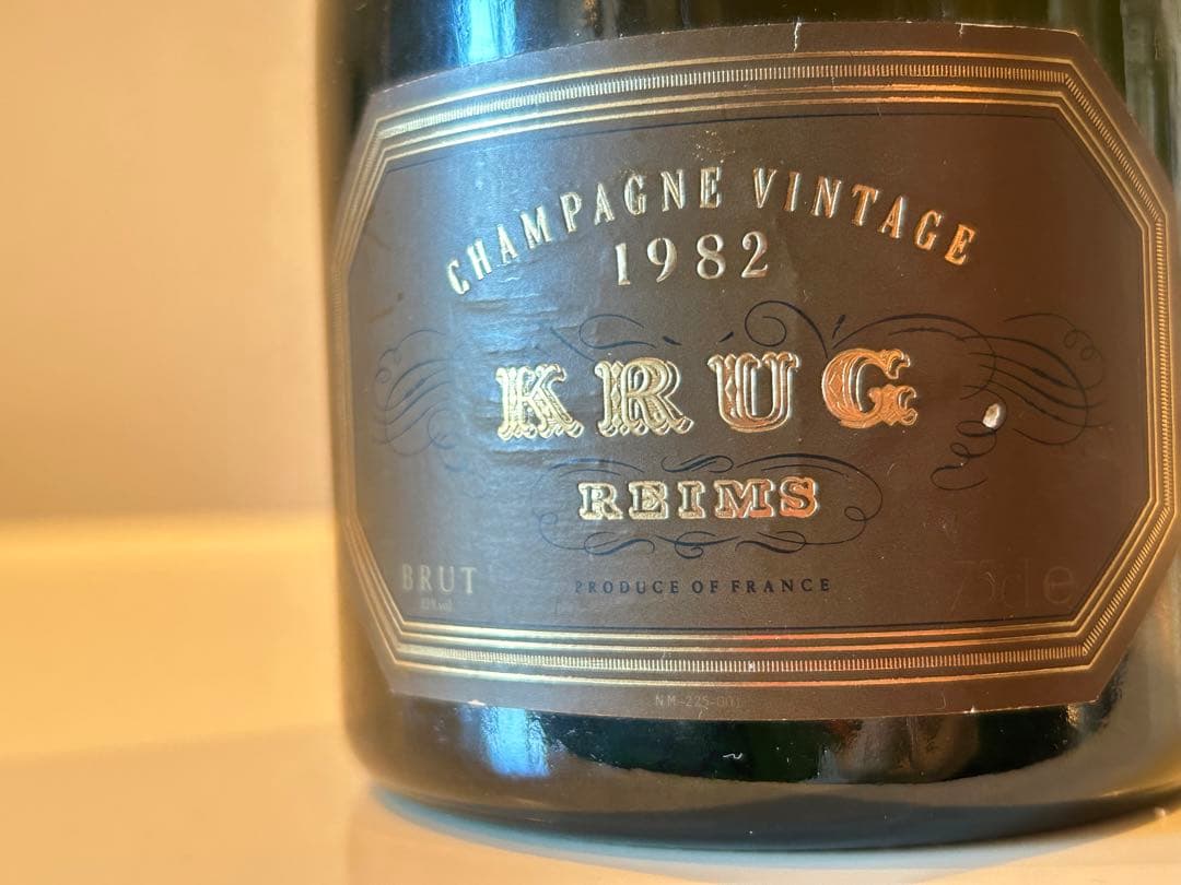 クリュッグ ヴィンテージ 1982 Krug Vintage シャンパン