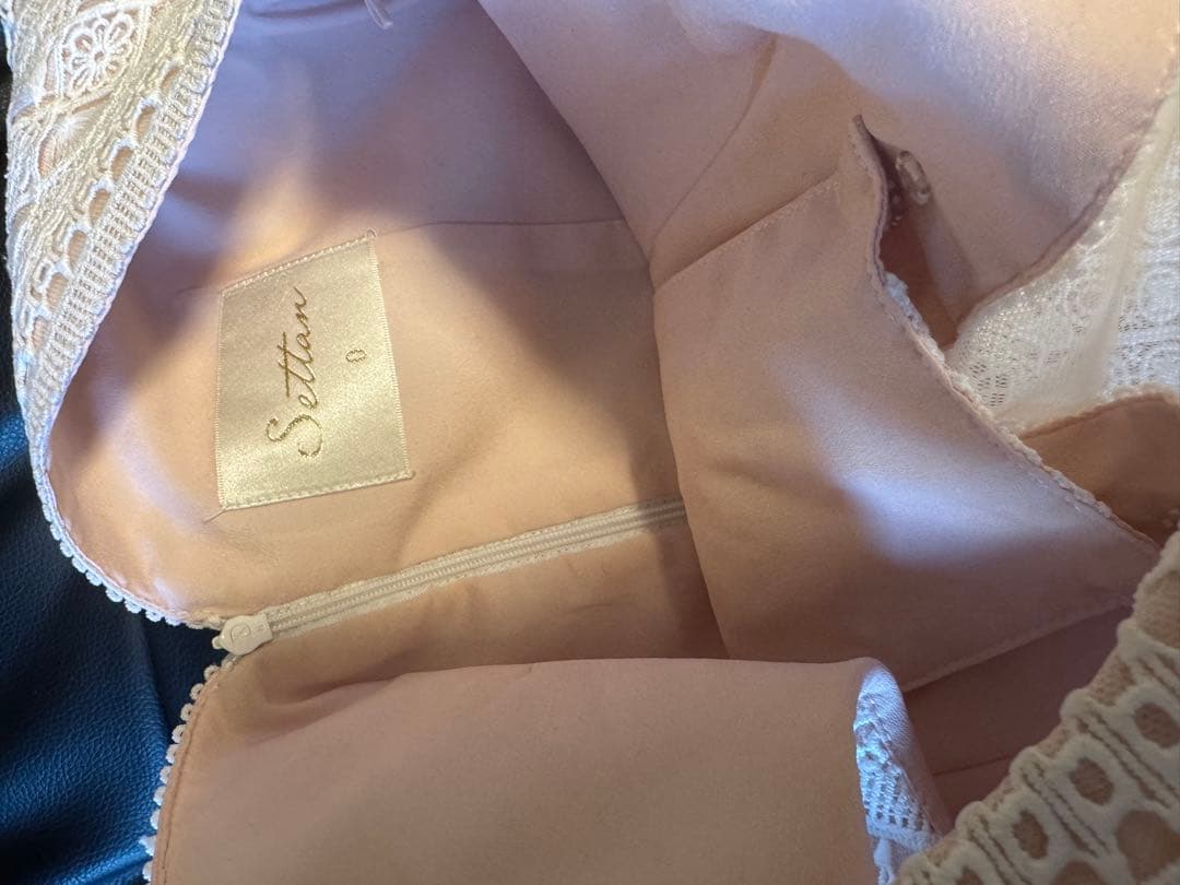 ホワイトレースAラインドレス (普段Sサイズ着用)