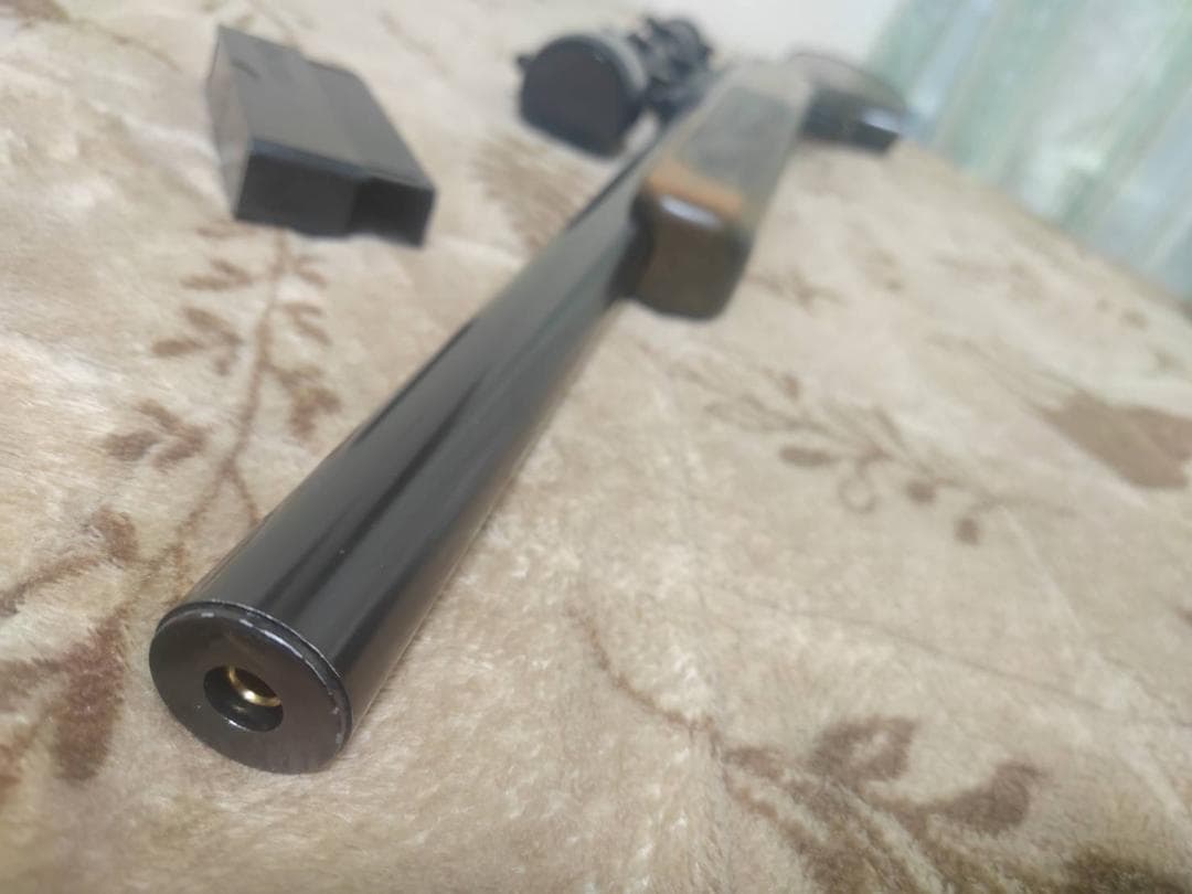 マルゼン APS-2 SVベース ショートカスタム 木製ストック スコープ付き