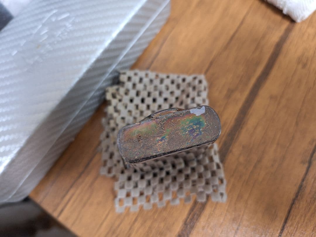 シルバージッポスカルデザイン❗希少１点物❗ 未使用 磨けば光るよ 重量感あります