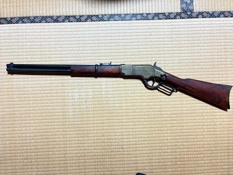 DENIX デニックス 観賞用装飾銃 ウィンチェスターM66 ゴールド