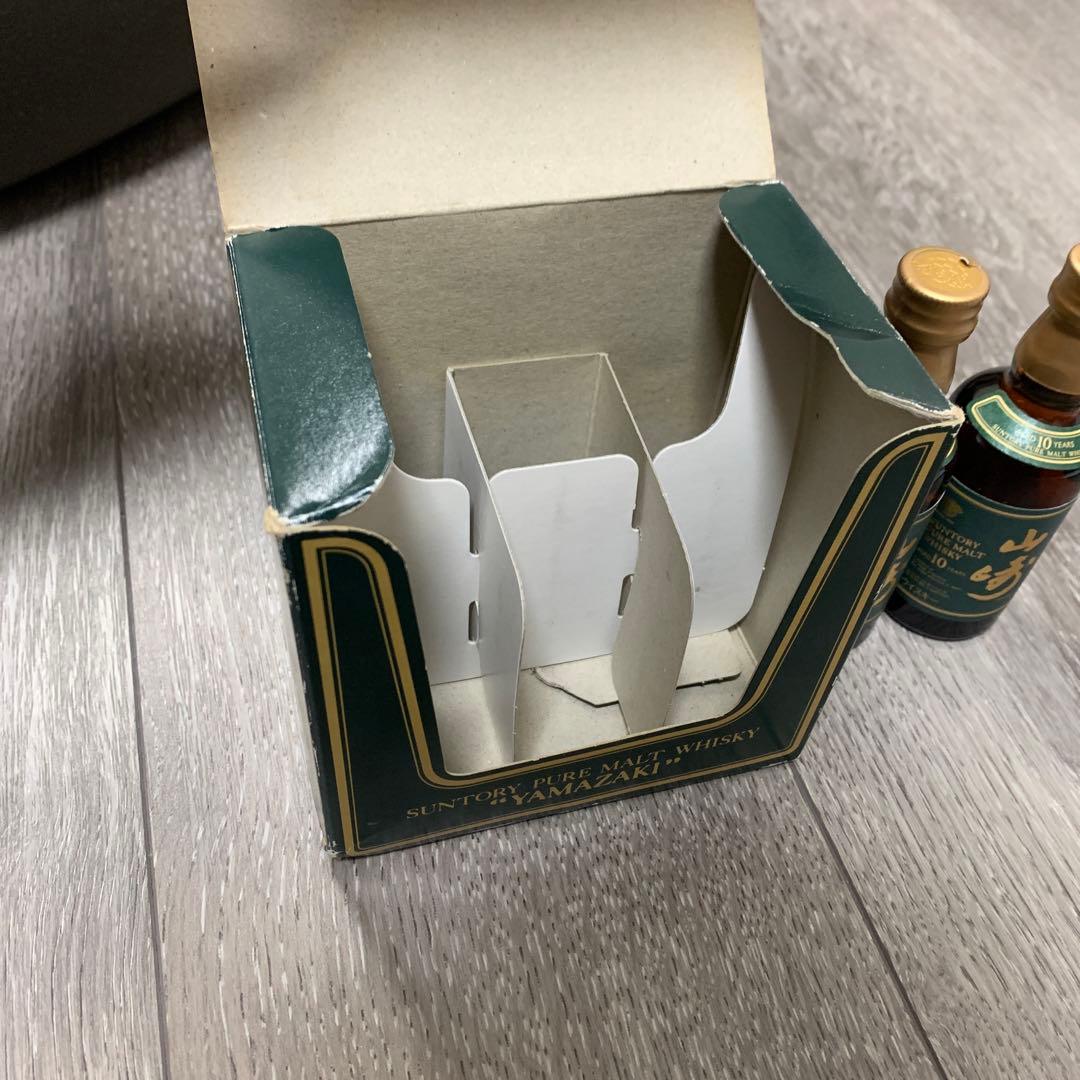 サントリーピュアモルト　ウィスキー山崎　10年　ミニボトル
