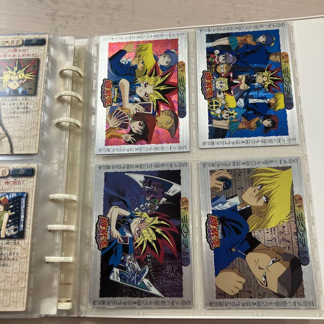 遊戯王　コレクションアルバム　全種コンプリート　トレカ　カード　東映　テレビ朝日