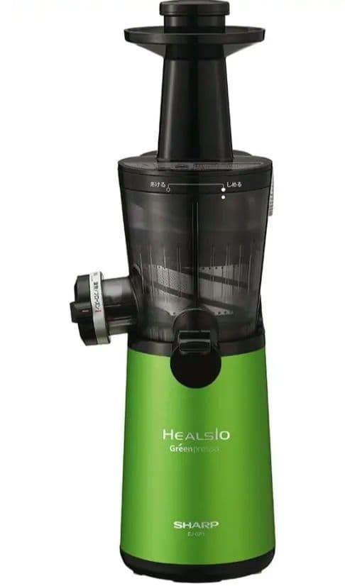 【新品】SHARP HEALSIO スロージューサー EJ-GP1-G