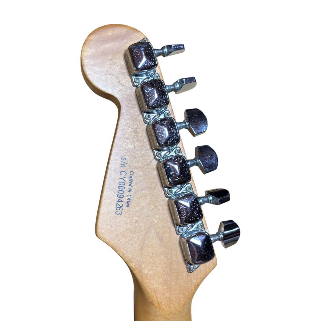 【良品】Squier STG-38 Stage Caster キルトメイプル