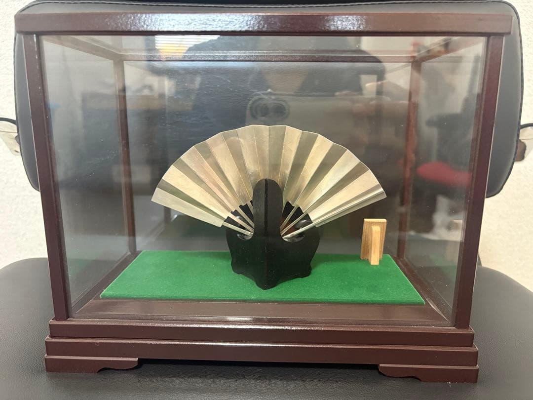 伝統工芸士・武比古氏による純銀製の扇子