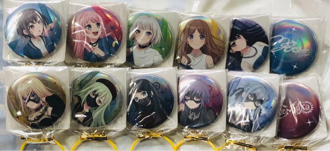 BanG Dream!　ビッグ缶バッジ Night Owl ver 全種セット