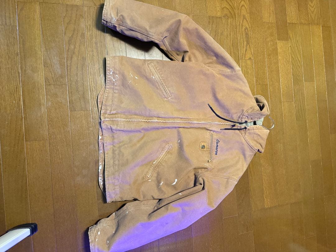 m*g様 Carharttシエラジャケット ダック地フルジップ L