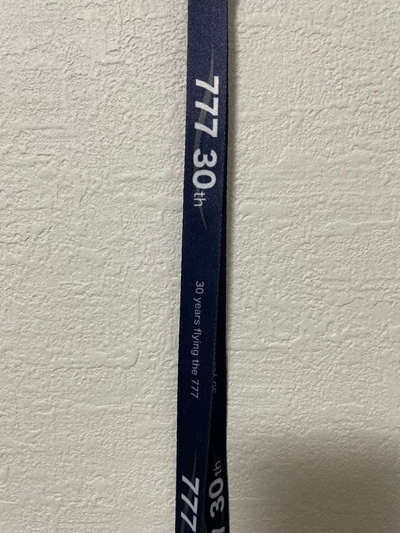 ANA ボーイング777 就航30周年記念ストラップ