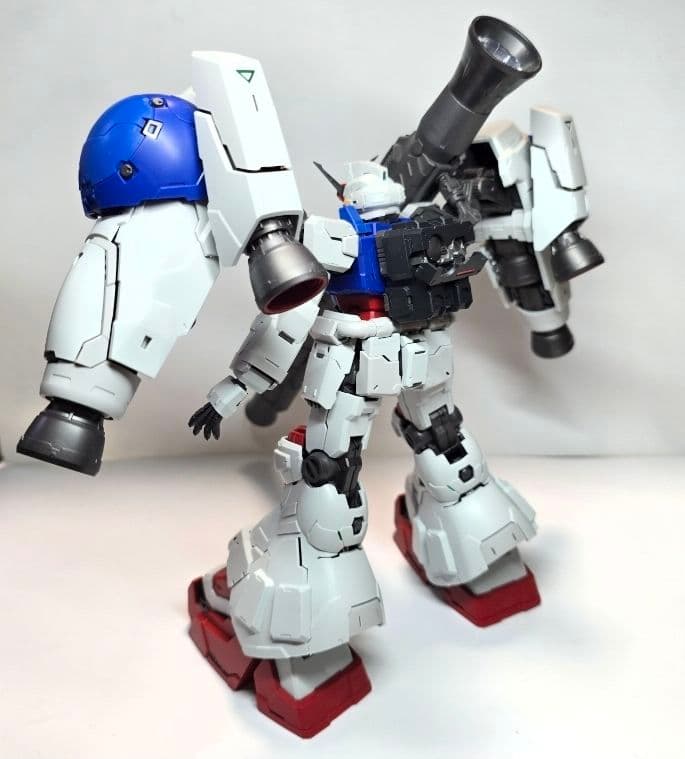 1/100 MG GP02 サイサリス 試作2号機 素組完成 特注台座付