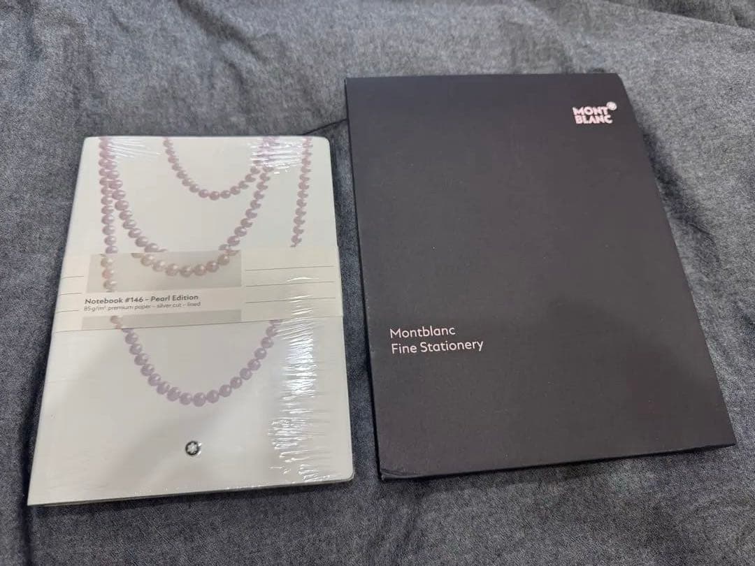 新品・未使用Montblancモンブランノートブック#146パールエディション
