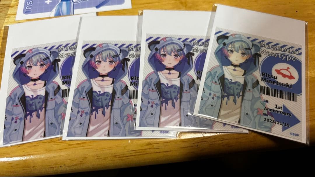 夢限大みゅーたいぷ 峰月律 グッズセット 引退