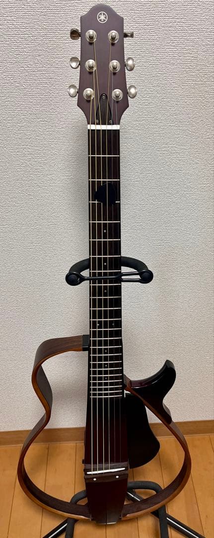 サイレントギター YAMAHA　SRG200S CRB　スタンド付！