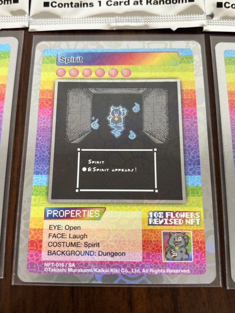 村上隆 108 flowers REVISED NFT購入者限定 カードセット