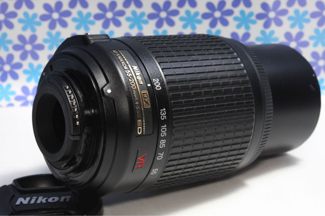 新品級❤️Nikon AF-S 55-200mm VR❤️望遠レンズ❤️軽量❤️