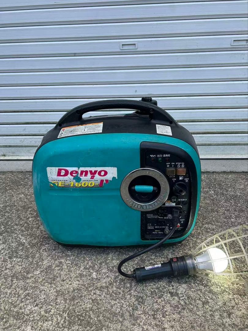 デンヨ-インバータ発電機GE-1600SS-IV建設機械 (B889）