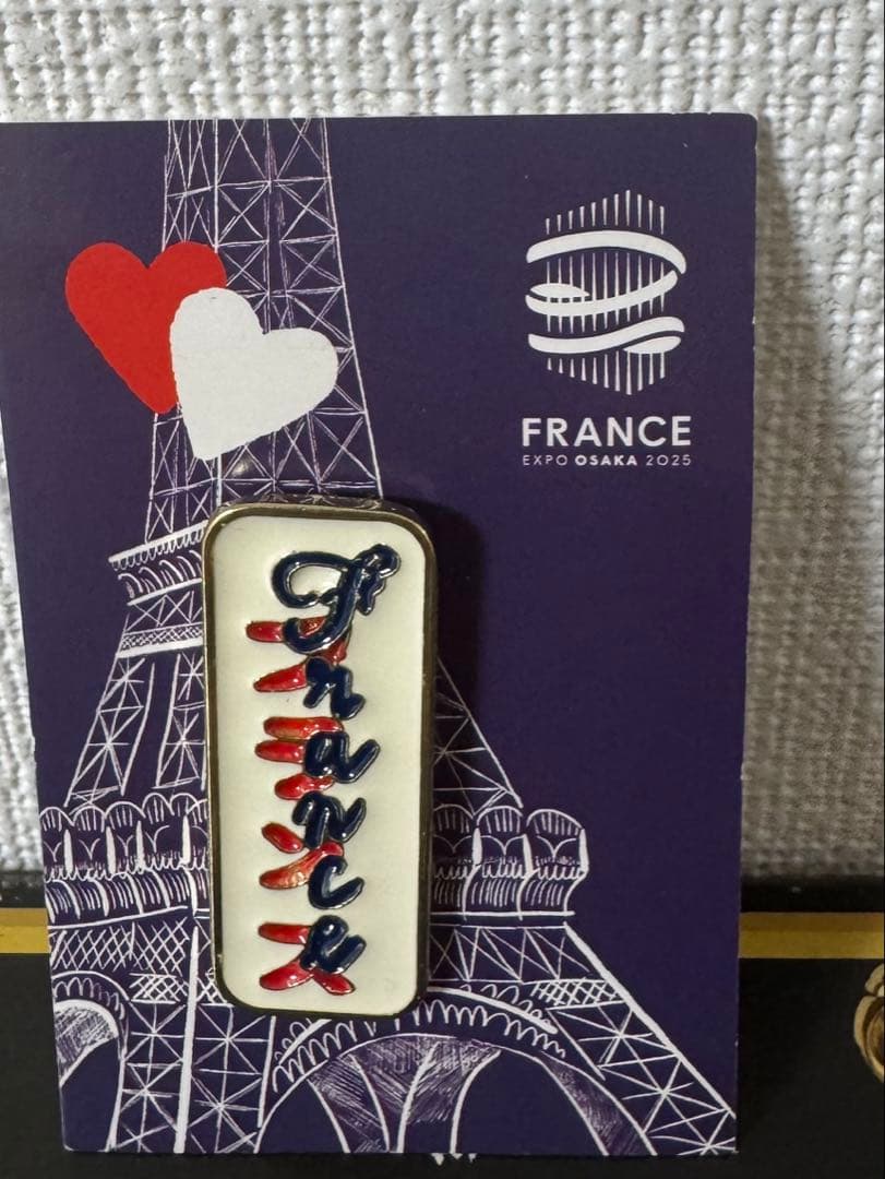 新品 大阪関西万博 EXPO2025 フランス館 ピンバッジ