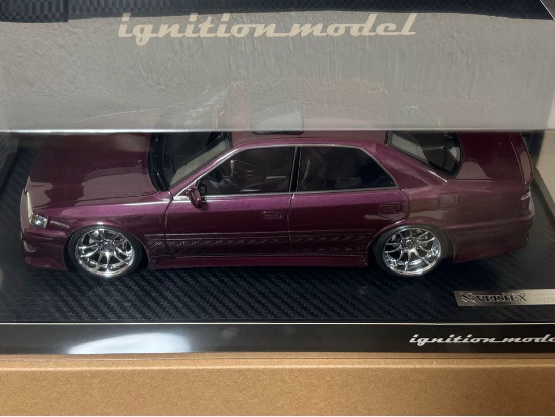 イグニッションモデル1/18 vertexJZX100 チェイサー　IG3320