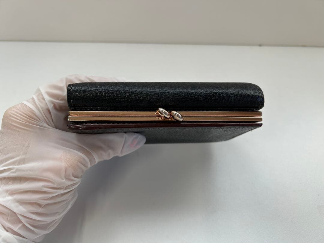 ① ヴィヴィアン ウエストウッド 財布 がま口 黒