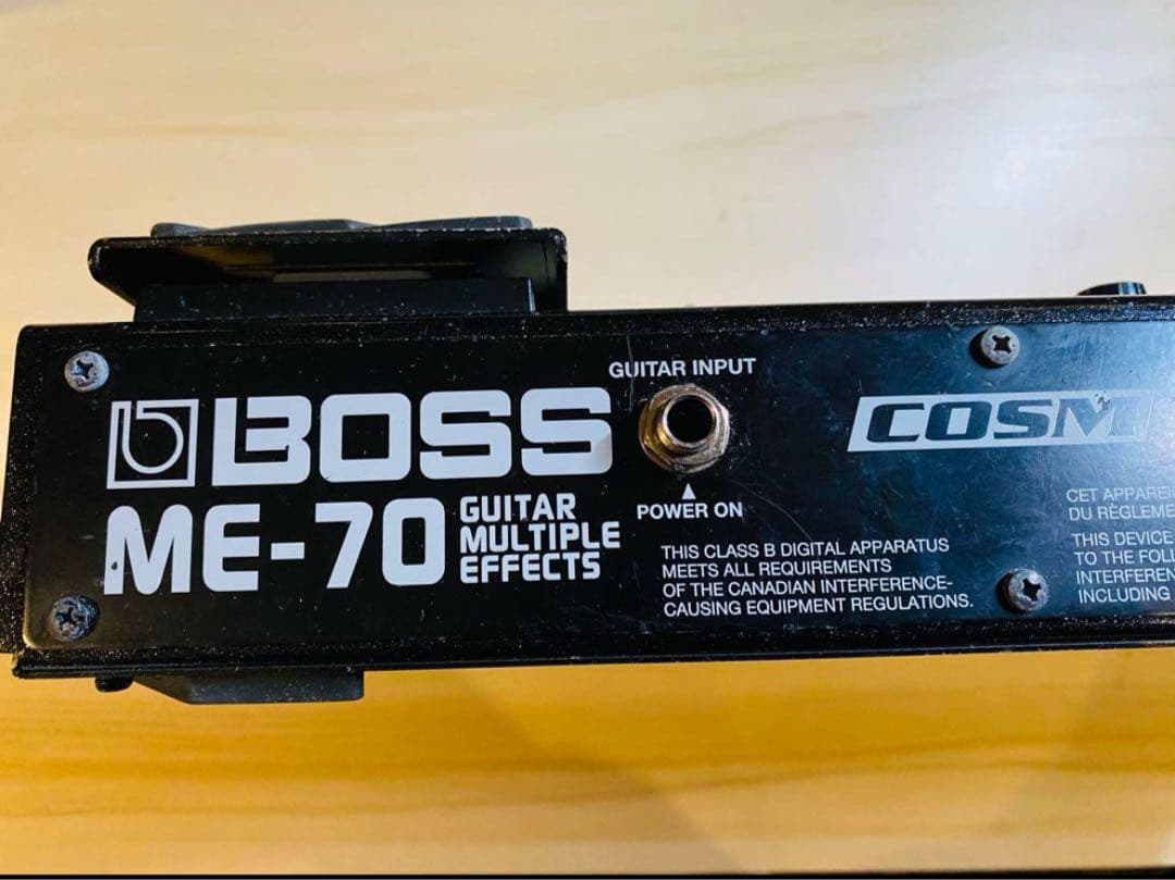 BOSS ME-70 ギター マルチエフェクター 取説付き　DCケーブル付属
