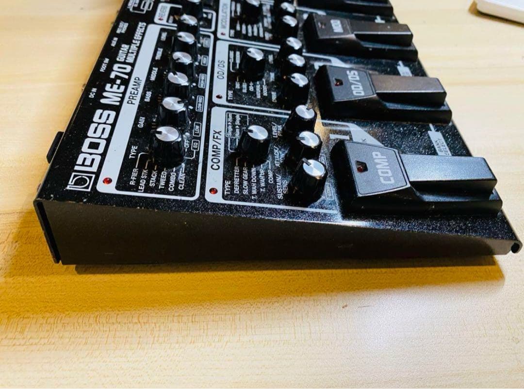 BOSS ME-70 ギター マルチエフェクター 取説付き　DCケーブル付属