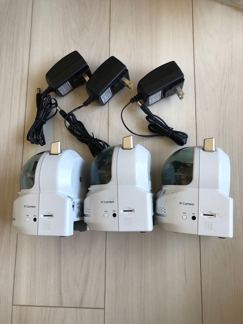 IP CameraViewla IPC07wセキュリティ対策防犯カメラ3個セット