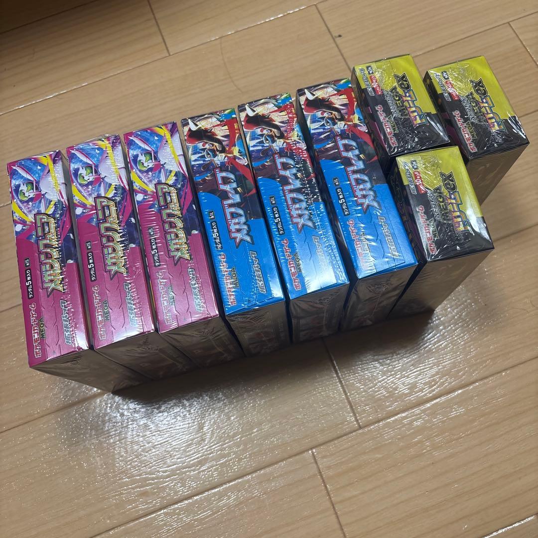 ポケモンカードゲーム　メガシンフォニア✖️③メガブレイブ✖️③ メガドリーム✖️③