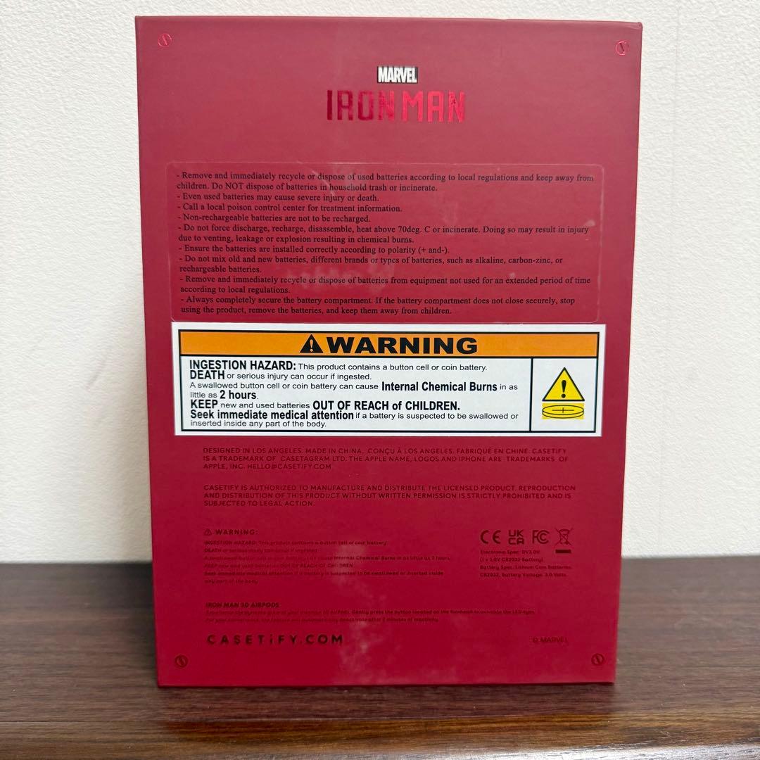 CASETiFY アイアンマンコラボ エアポッズケース AirPodsケース