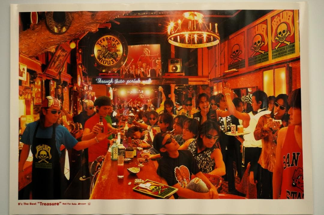 B’z The Best Treasure ポスターB2 2枚セット 新品未使用