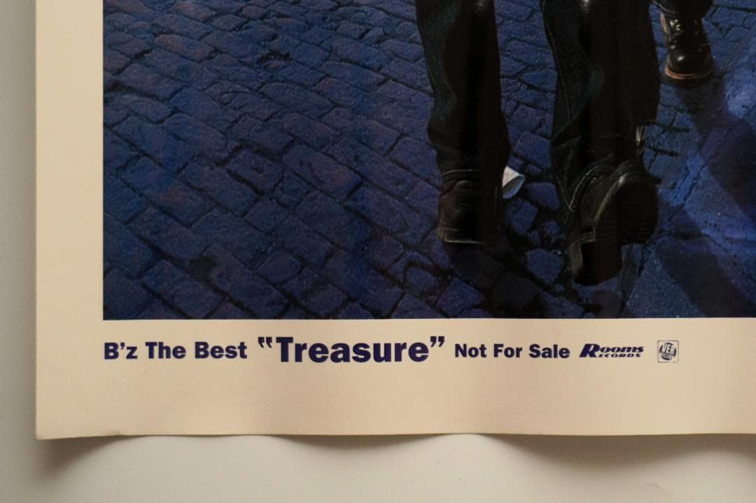B’z The Best Treasure ポスターB2 2枚セット 新品未使用