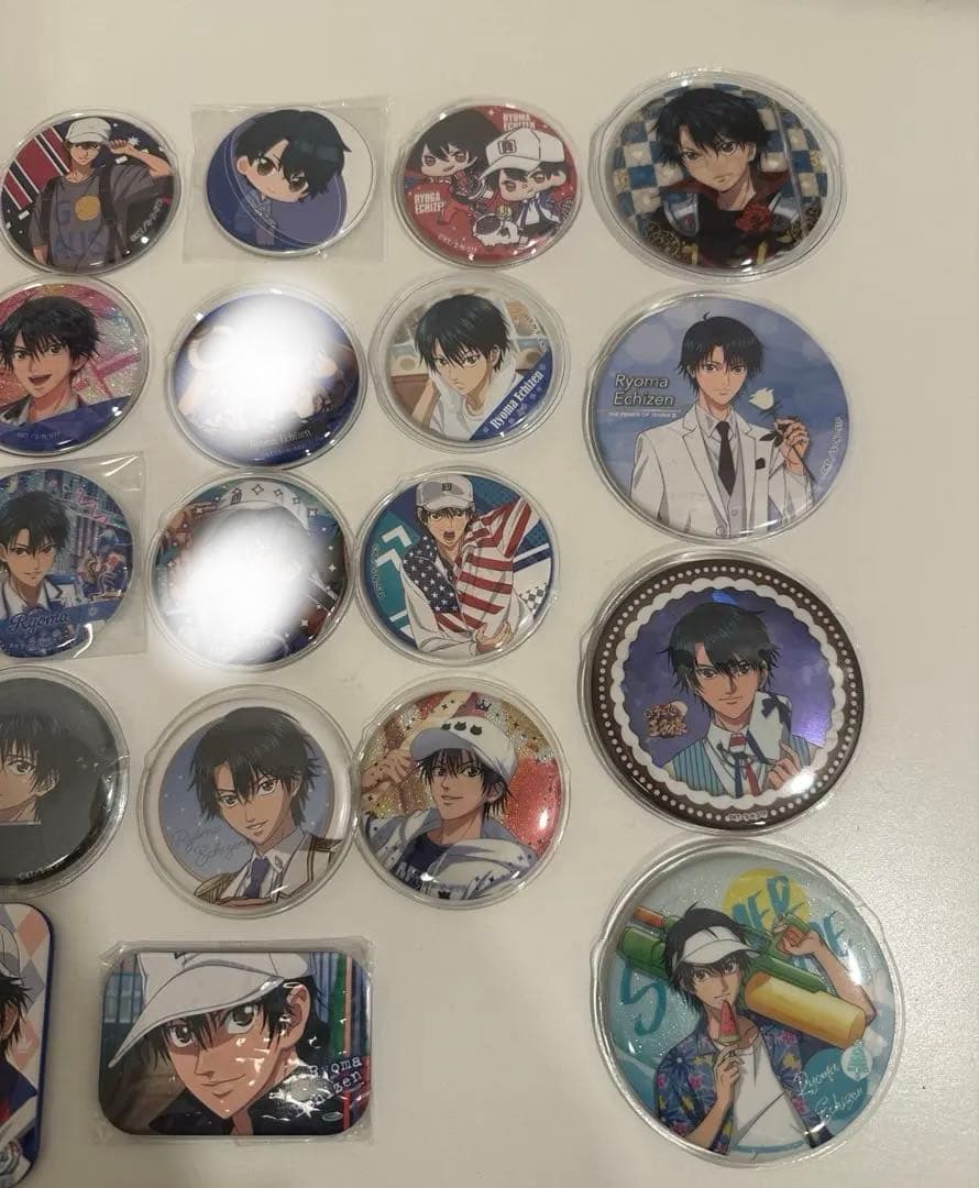 越前リョーマ　缶バッジ　まとめ売り　テニスの王子様　テニプリ