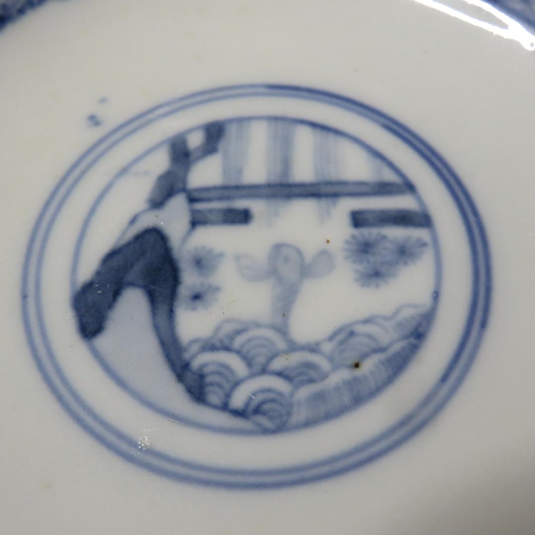 蓋物 ペア 色絵付 錦蒸し茶碗 金彩 古伊万里 蔵出し 初荷 B