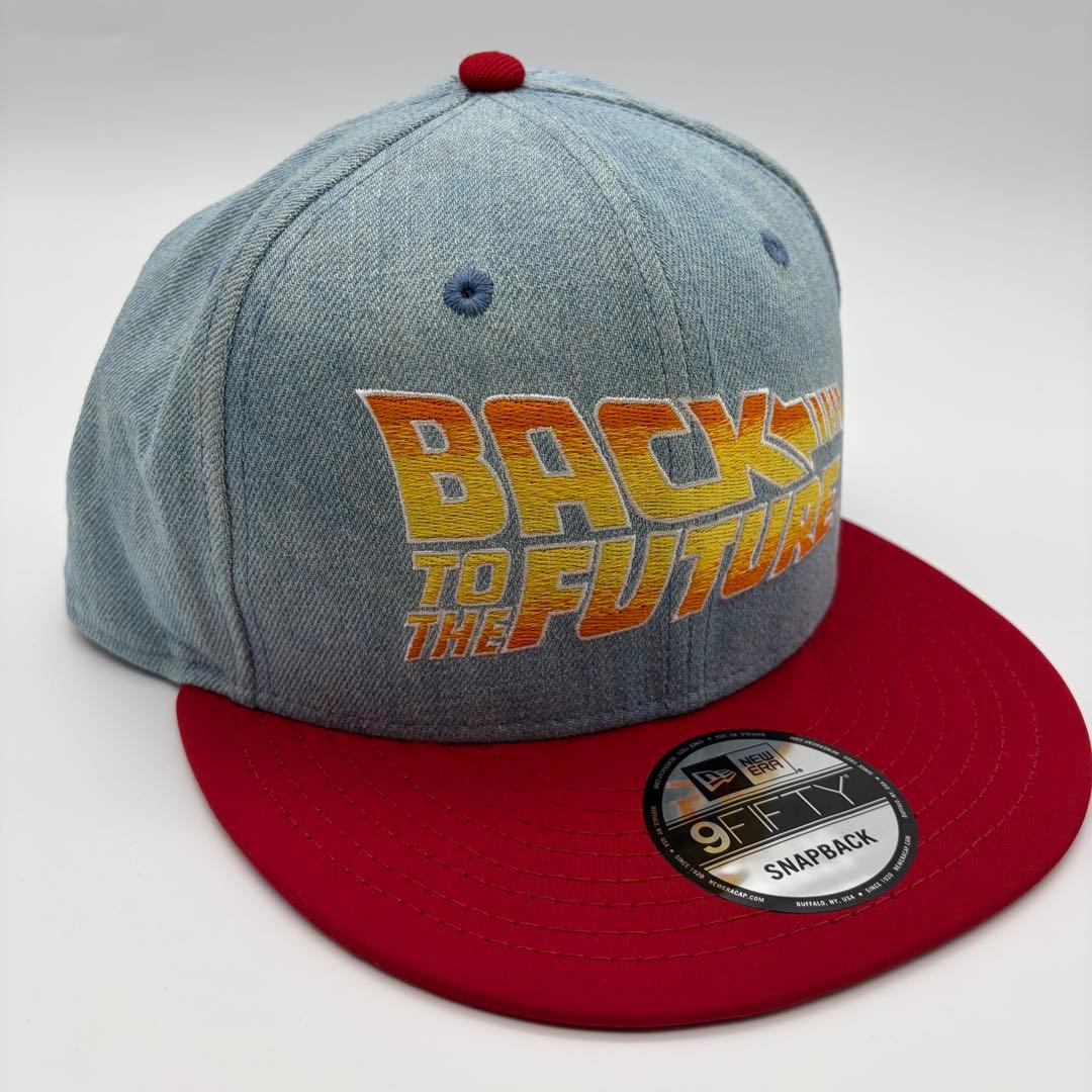 ニューエラ NEW ERA デニム バック トゥ ザ フューチャー キャップ